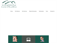 Tablet Screenshot of lookingglasseye.com